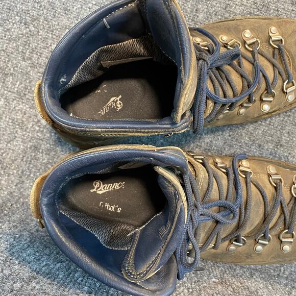 Danner Mountain Pass Brown Leather Waterprrof Gore Tex Hiking Boots Men 12 main image 8
